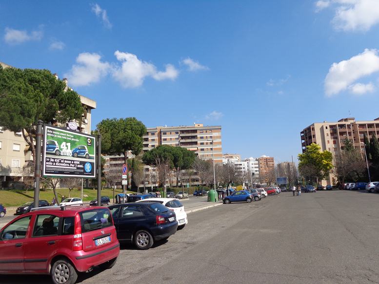 GREGOR 399 Viale Lina Cavalieri a mt. 75 da Via Pian di Sco' altezza chiesa lato parcheggio